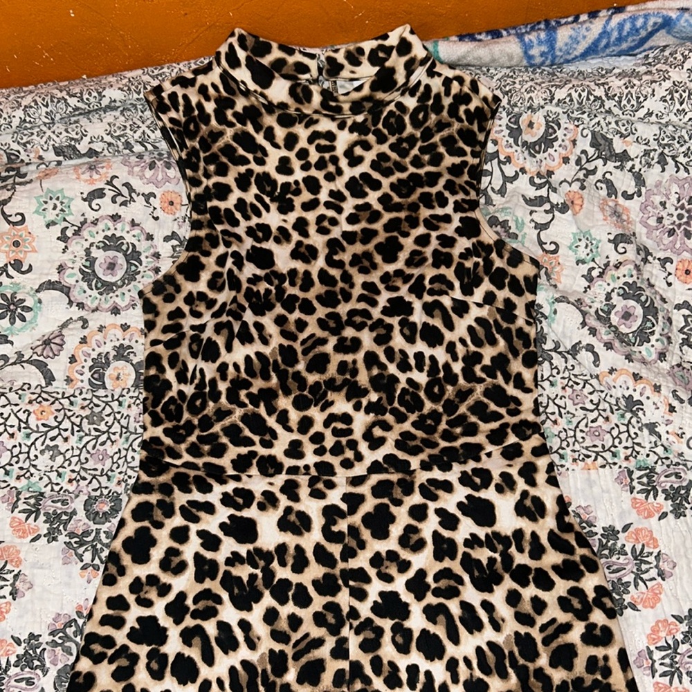 Leopard Print Dress
